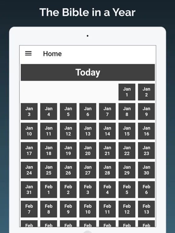 The Bible in a Year 365 Days iPad  Screenshots
