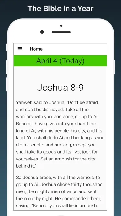 The Bible in a Year 365 Days Screenshots