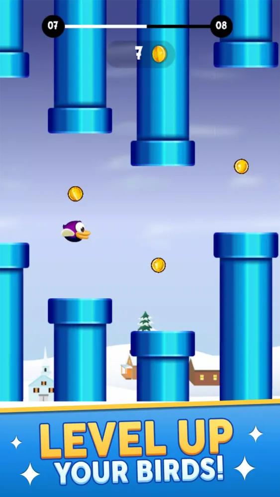 Flying Bird: Flap And Fly Game 스크린샷