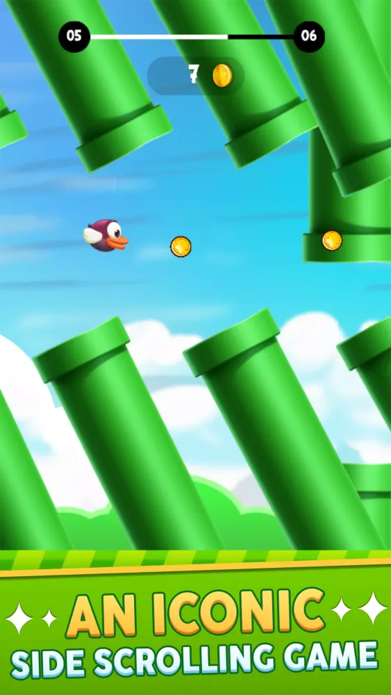 Flying Bird: Flap And Fly Game 스크린샷
