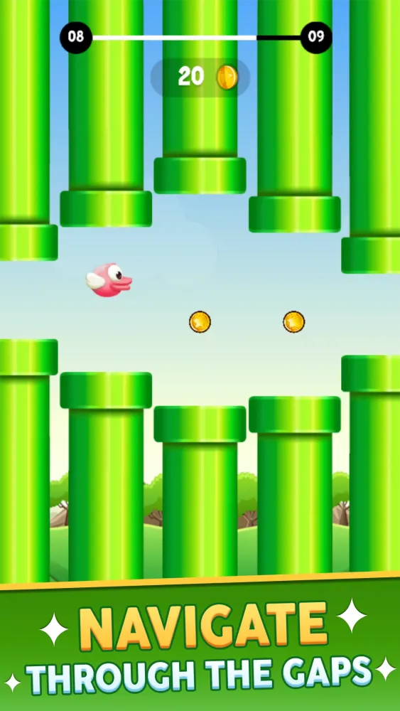 Flying Bird: Flap And Fly Game 스크린샷