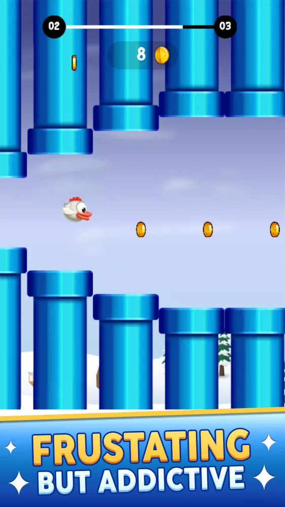 Flying Bird: Flap And Fly Game 스크린샷