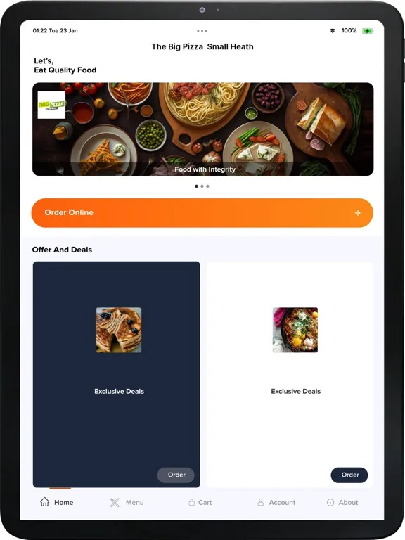 Capturas de pantalla de The Big Pizza - Small Heath iPad 