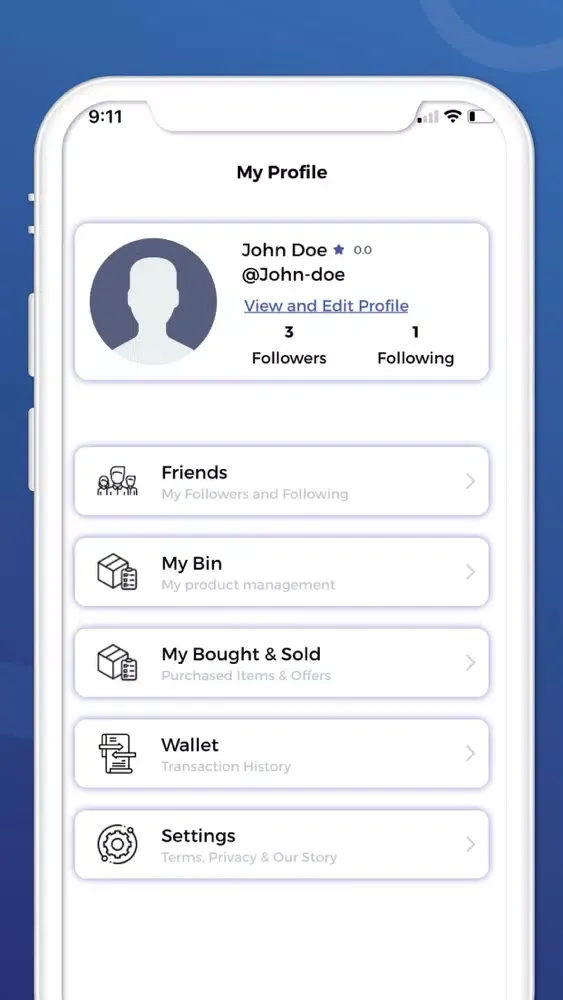The Bin App 스크린샷