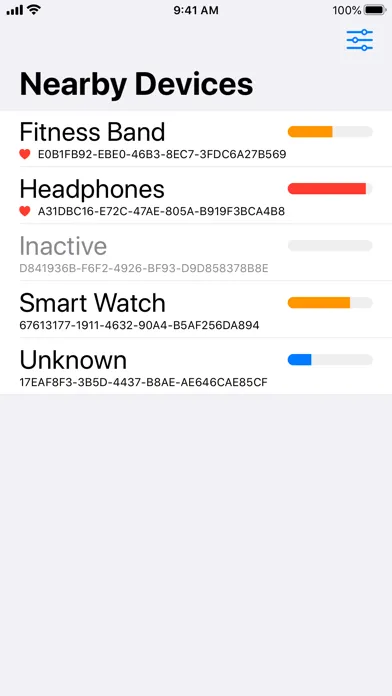Screenshot di Nearby Devices