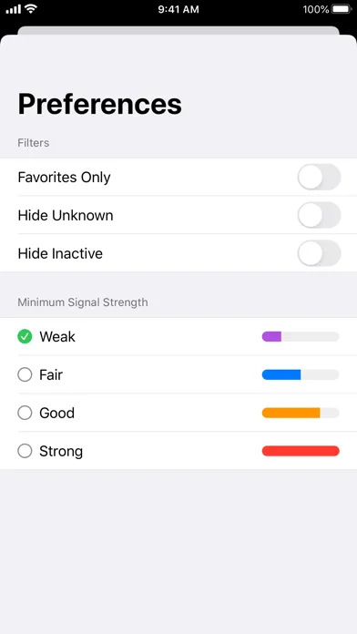 Screenshot di Nearby Devices