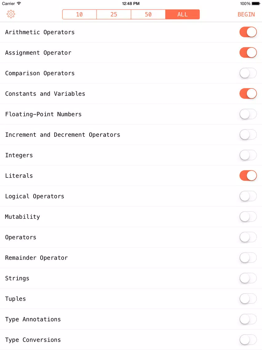 Swift IQ iPad  スクリーンショット