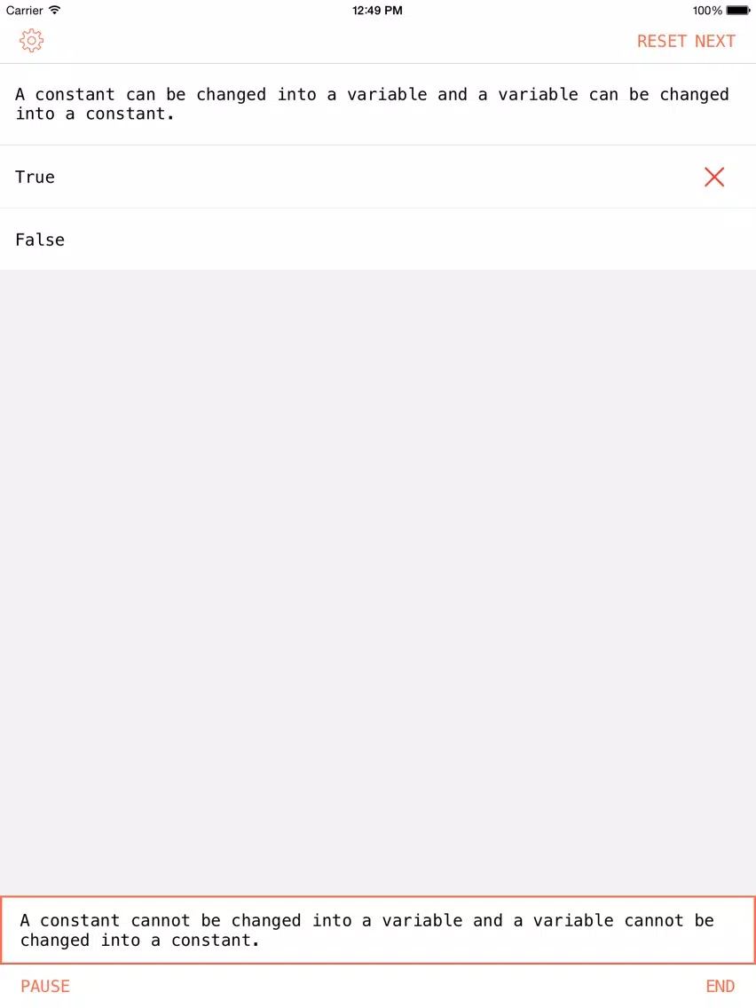 Swift IQ iPad  スクリーンショット