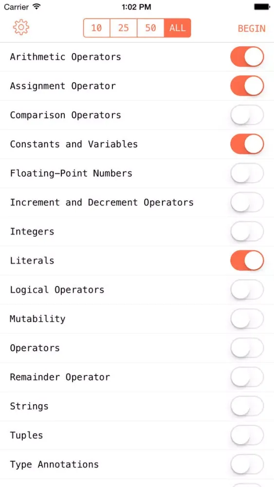 Screenshot di Swift IQ