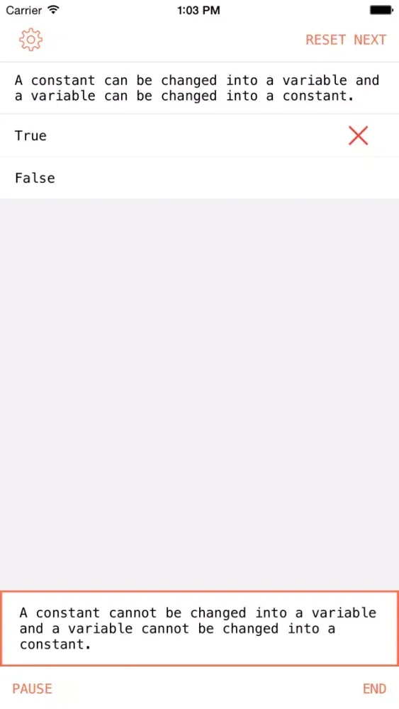 Screenshot di Swift IQ