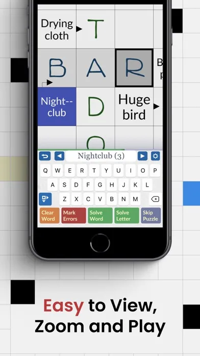 Ảnh chụp màn hình của Crossword Pro - the Puzzle App