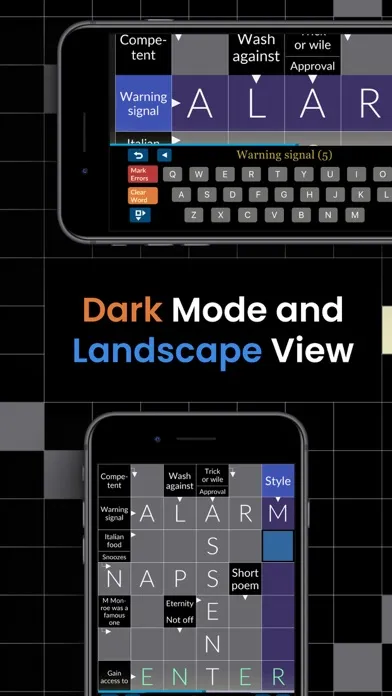 Ảnh chụp màn hình của Crossword Pro - the Puzzle App