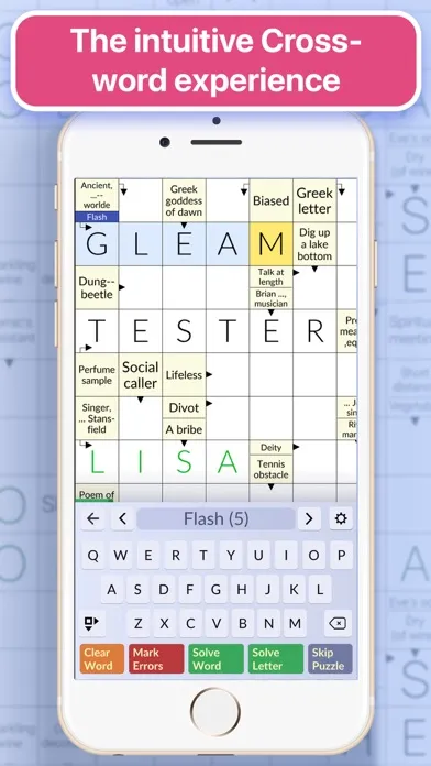 Capturas de tela do Pure Crosswords: Daily Puzzles