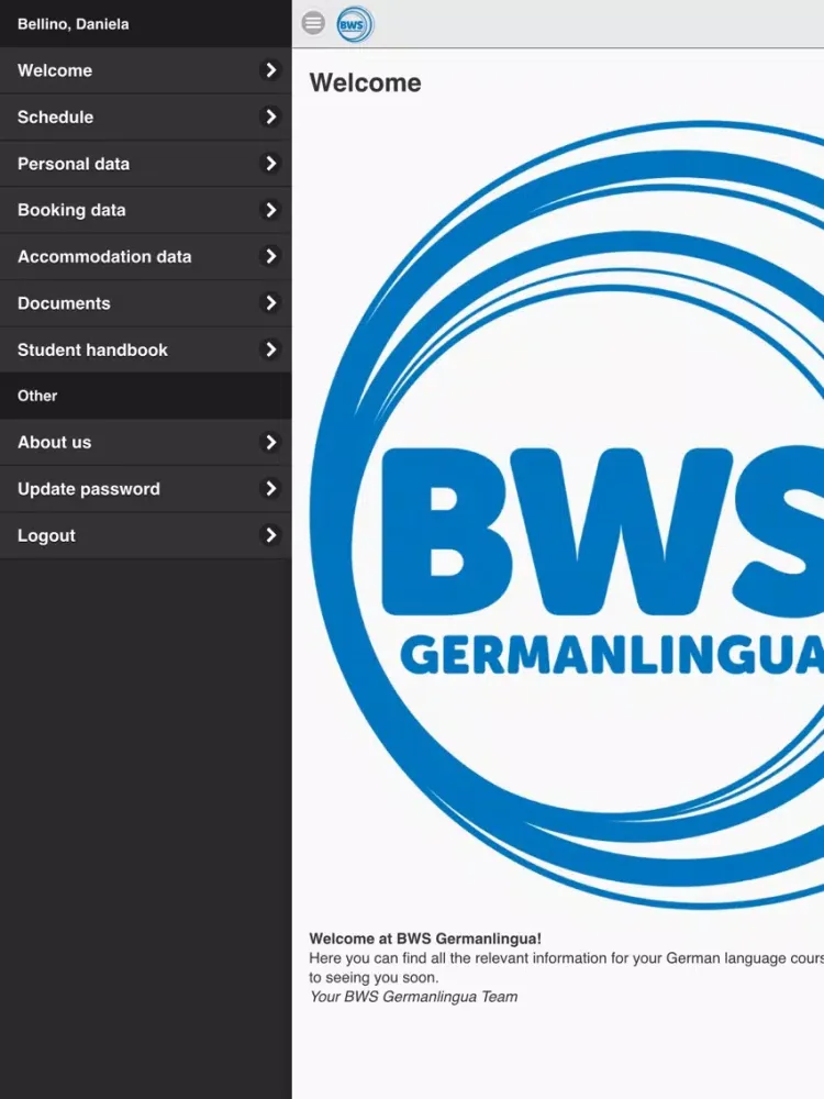 BWS Germanlingua iPad 應用截圖