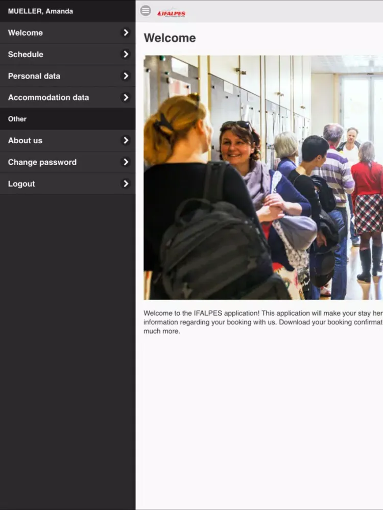 Screenshot di IFALPES Annecy iPad 