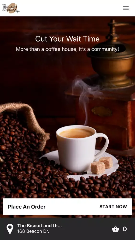 Screenshot di The Biscuit and the Bean Cafe