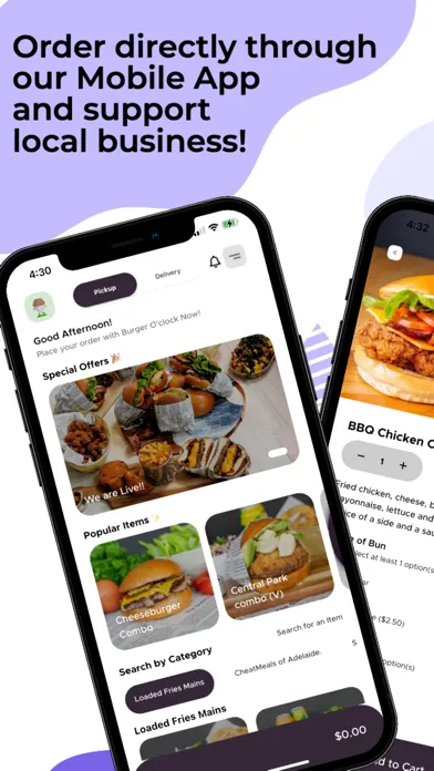 Burger O'Clock应用截图