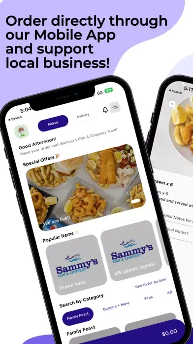 Sammy's Fish & Chippery سکرین شاٹس