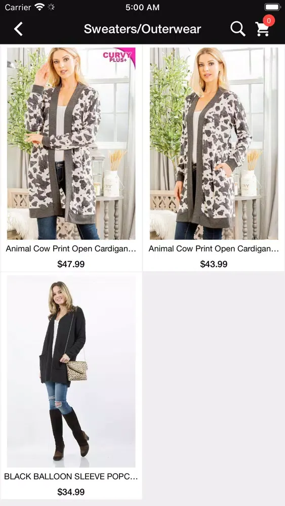 Captures d'écran de The Blissful Flamingo Boutique