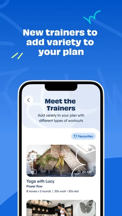 The Body Coach Workout Planner Screenshots