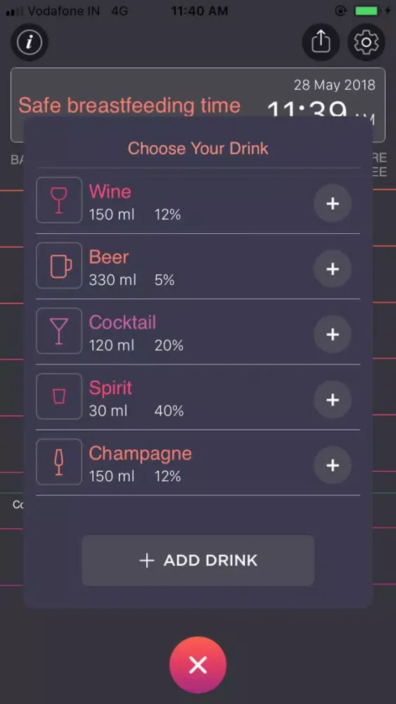 Zrzuty ekranu BOOBLE - Breast Milk BAC