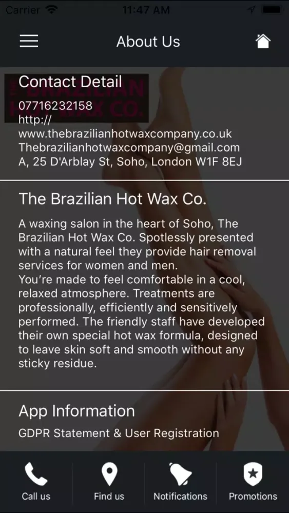The Brazilian Hot Wax Co.應用截圖