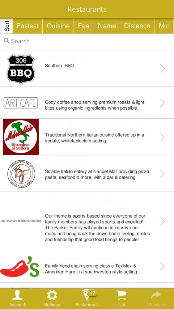 Bueno Dynasty - Food Delivery应用截图