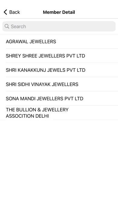 ภาพหน้าจอของ Tbja Bullion & Jew Asso Delhi
