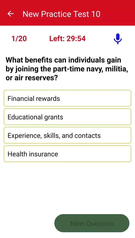 Capturas de pantalla de Canadian Citizenship Test 2025