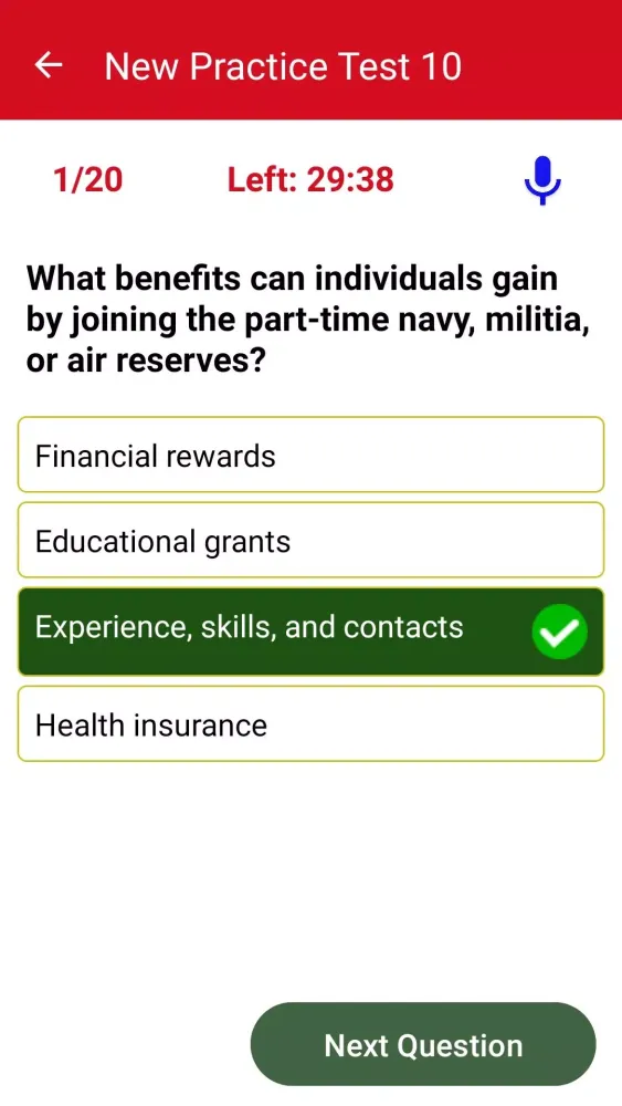 Capturas de pantalla de Canadian Citizenship Test 2025