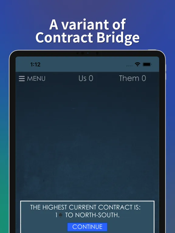 Screenshot di Bridge Card Game iPad 