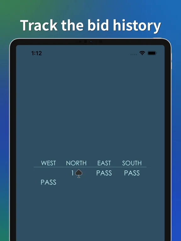 Screenshot di Bridge Card Game iPad 