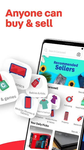 Zrzuty ekranu Carousell: Sell and Buy