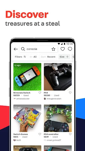Zrzuty ekranu Carousell: Sell and Buy