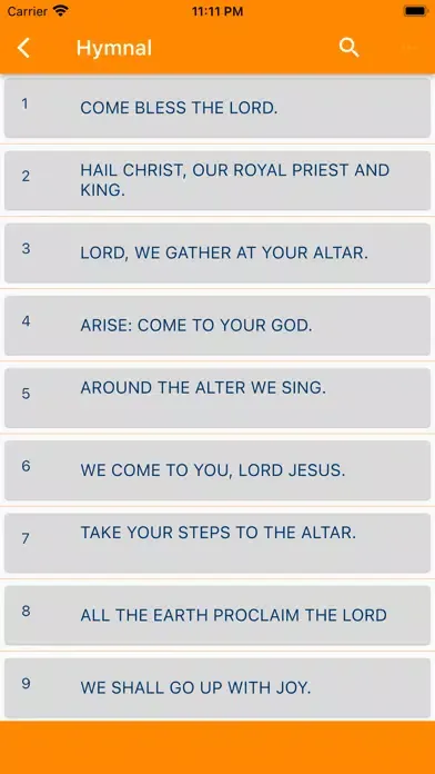 The Hymnbook স্ক্রিনশট
