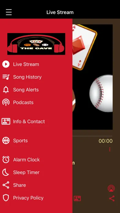Ảnh chụp màn hình của Cave Talk Radio