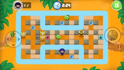 Ninja Boy Adventures - Bomberman edition应用截图