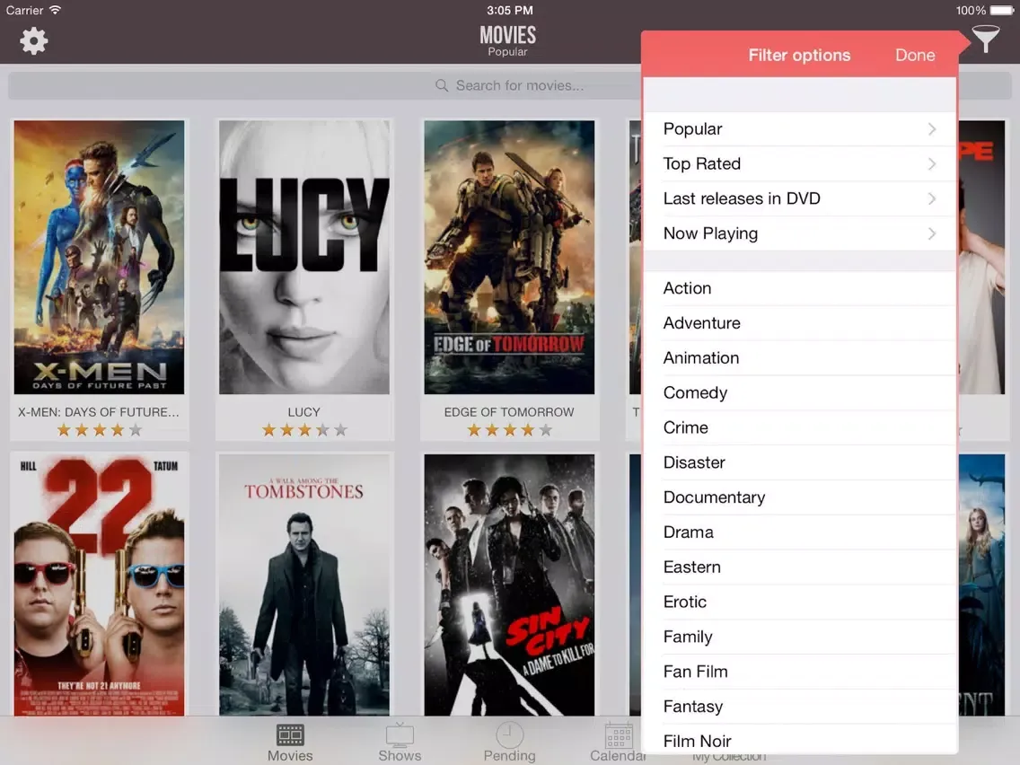 TVSofa 2 iPad  سکرین شاٹس