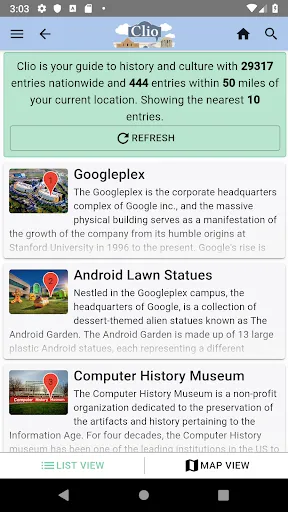 Clio - Discover Nearby History Screenshots