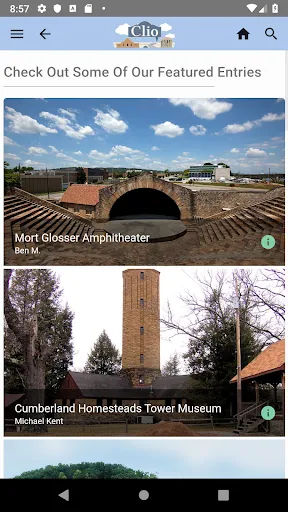 Clio - Discover Nearby History Screenshots