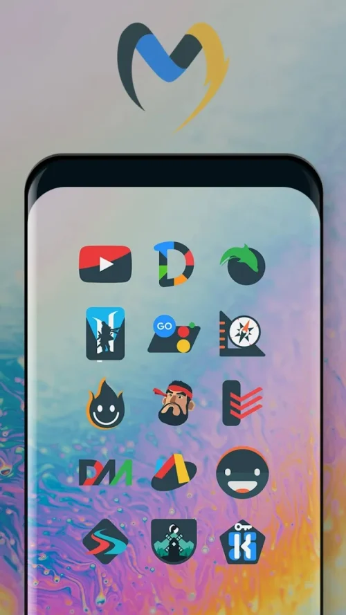 Material UI Dark Icon Pack-screenshot-3