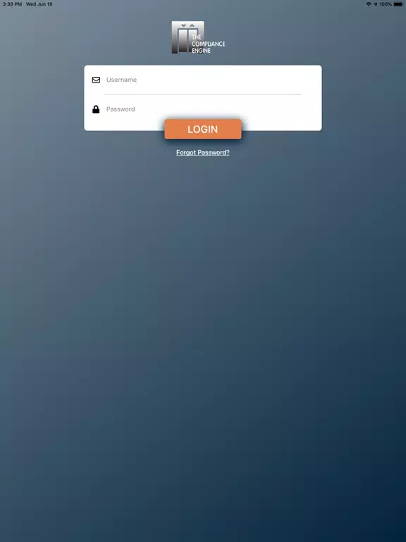 Zrzuty ekranu TCE Conveyance iPad 