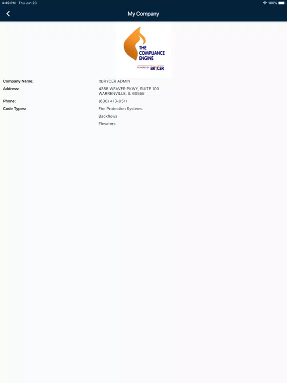 Zrzuty ekranu TCE Conveyance iPad 