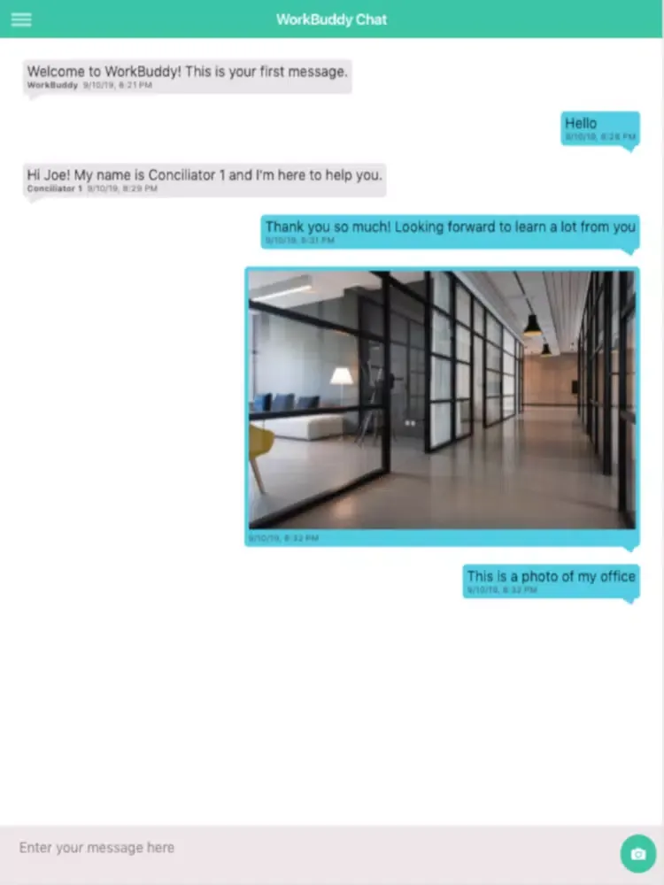 ภาพหน้าจอของ WorkBuddy - Resolve Conflict iPad 