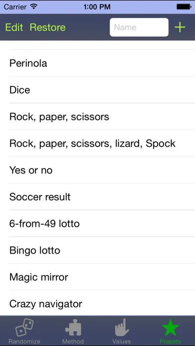 Tangkapan layar Random4Watch