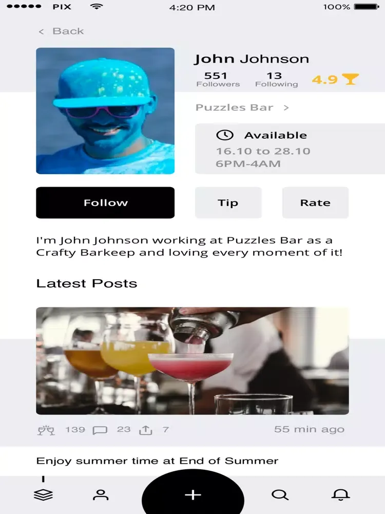 Capturas de tela do The Crafty Barkeep iPad 