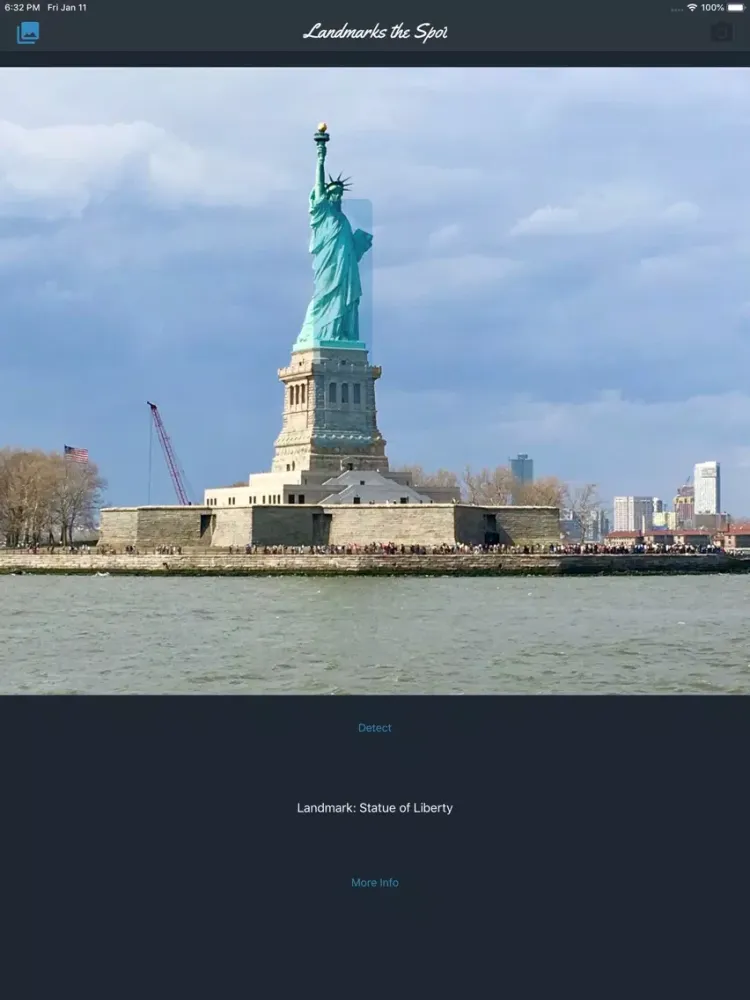 Captures d'écran de Landmarks the Spot iPad 
