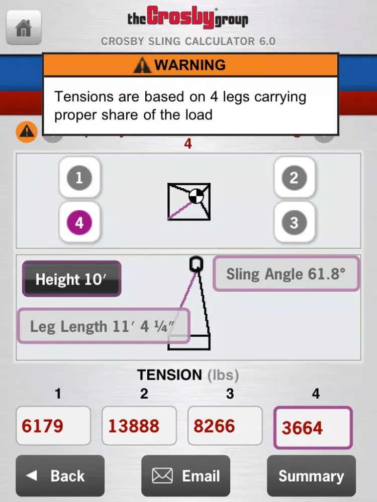 ภาพหน้าจอของ Sling Calculator iPad 