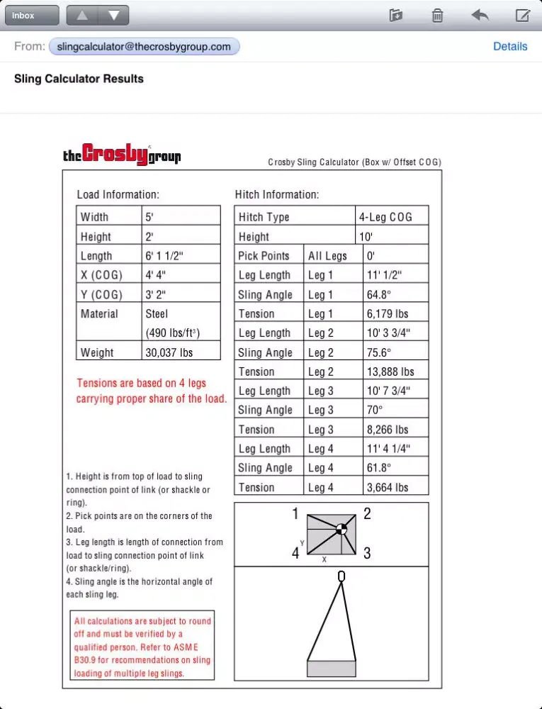 ภาพหน้าจอของ Sling Calculator iPad 