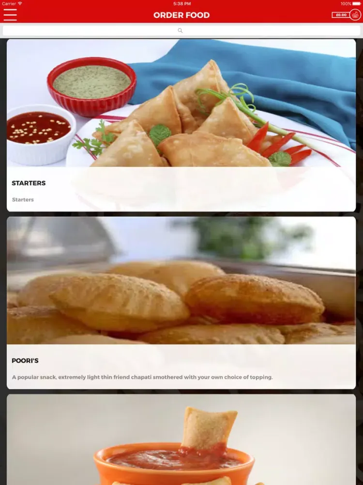 Screenshot di THE CURRY HOUSE EAST KILBRIDE iPad 